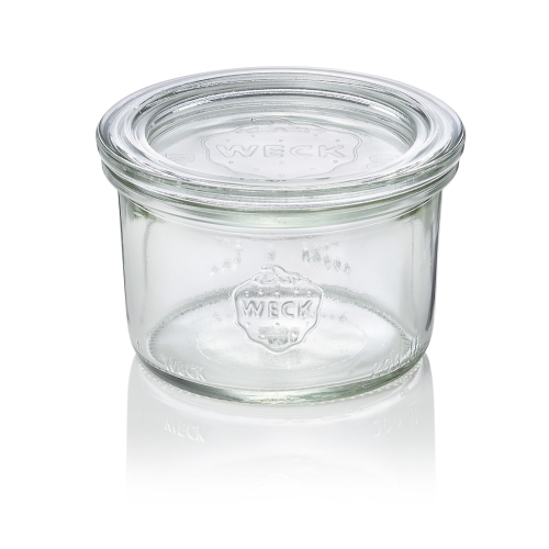 Glas / Glazen pot met deksel, 20 cl - Weck