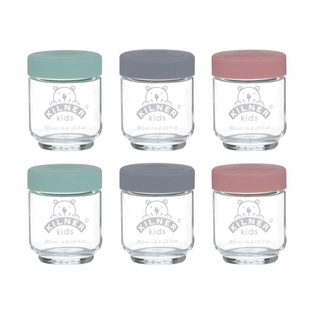 Blikken babyvoeding, 6 x 190 ml - Kilner