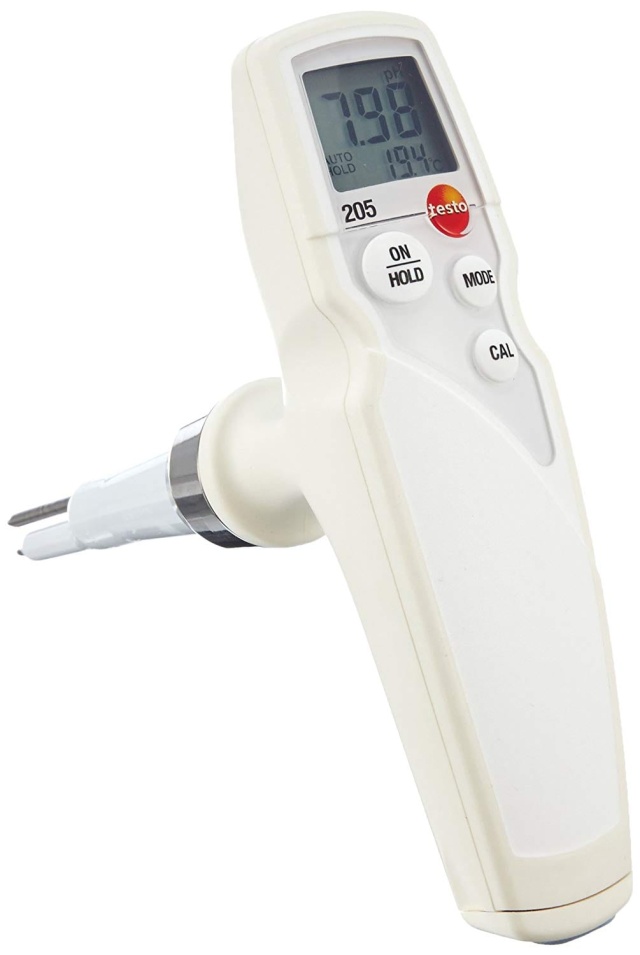 pH-meter voor de voedingsindustrie, testo 205 - Testo