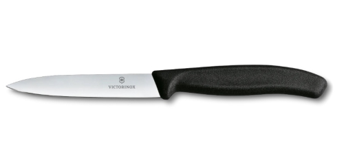 Schilmes 8 cm, zwart kunststof - Victorinox