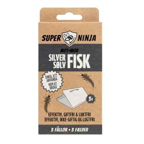 Zilvervisjesval, 3 stuks - Super Ninja