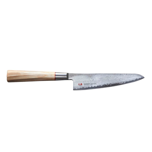 Kleine santoku, 14,3 cm - Suncraft Swirl