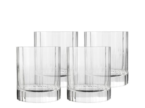 Waterglas/whiskyglas, Bach, 33,5 cl,4-pack - Luigi Bormioli