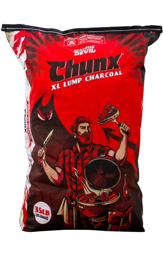 Barbecue houtskool, Chunx XL - Houtskool van hardhout, 15,88 kg - Jealous Devil