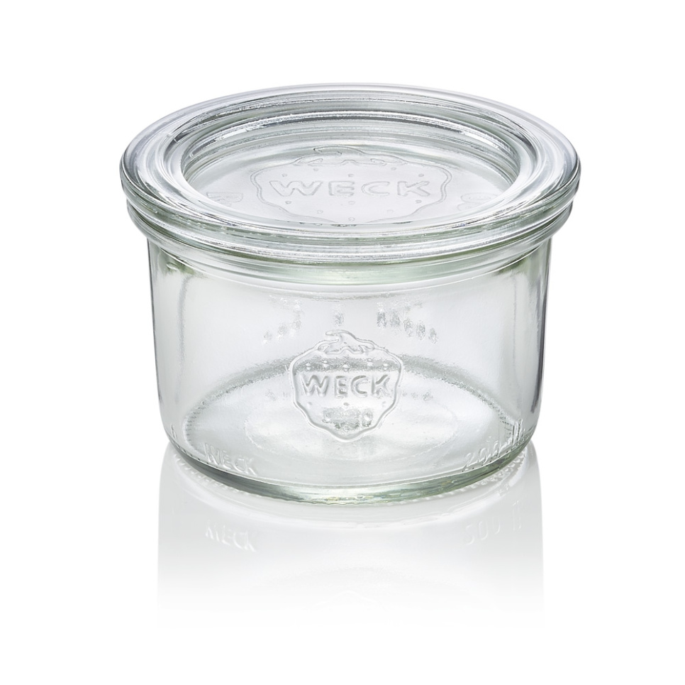 Glas / Glazen pot met deksel, 20 cl - Weck in de groep Koken / Keukengerei / Flessen & potten bij The Kitchen Lab (1069-29303)