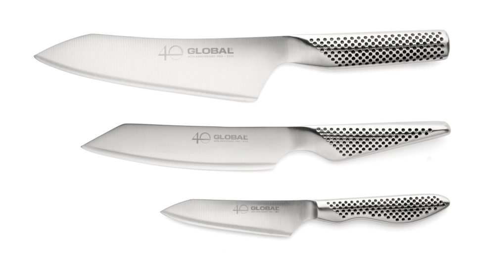 Knifeset, G-4, GS-58, GS-110, 40 year anniversary - Global in de groep Koken / Keukenmessen / Koksmessen bij The Kitchen Lab (1073-29592)