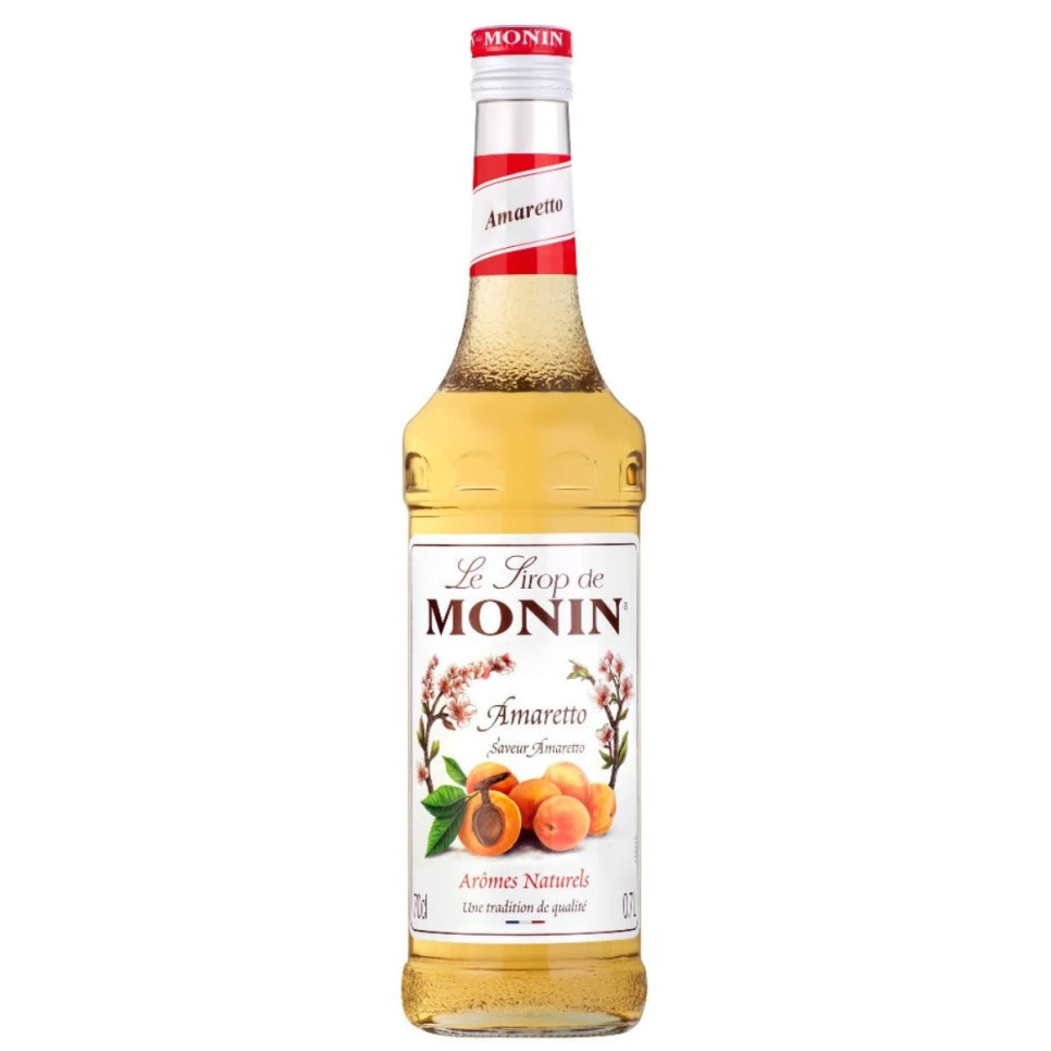 Monin Amaretto Syrup 70 cl in de groep Bar & Wijn / Bar Materiaal / Overig bar materiaal bij The Kitchen Lab (1083-30686)