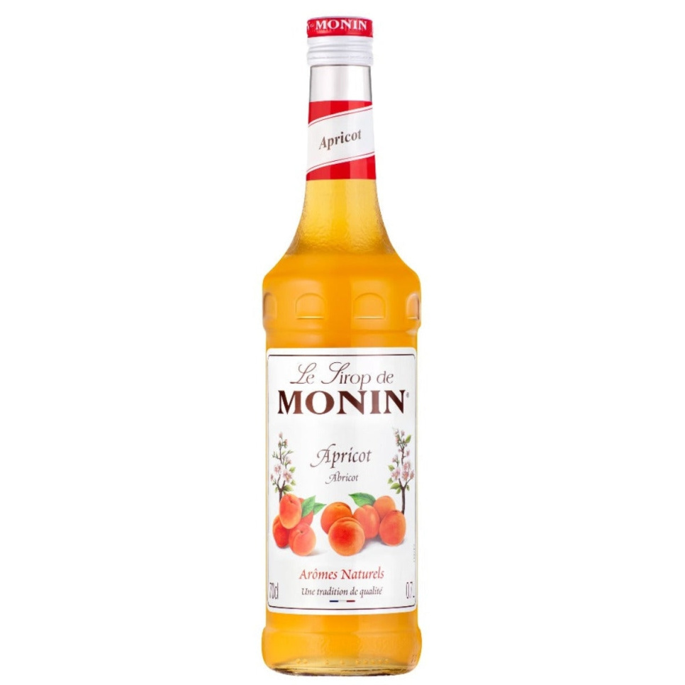 Monin Apricot Syrup 70 cl in de groep Bar & Wijn / Bar Materiaal / Overig bar materiaal bij The Kitchen Lab (1083-30689)