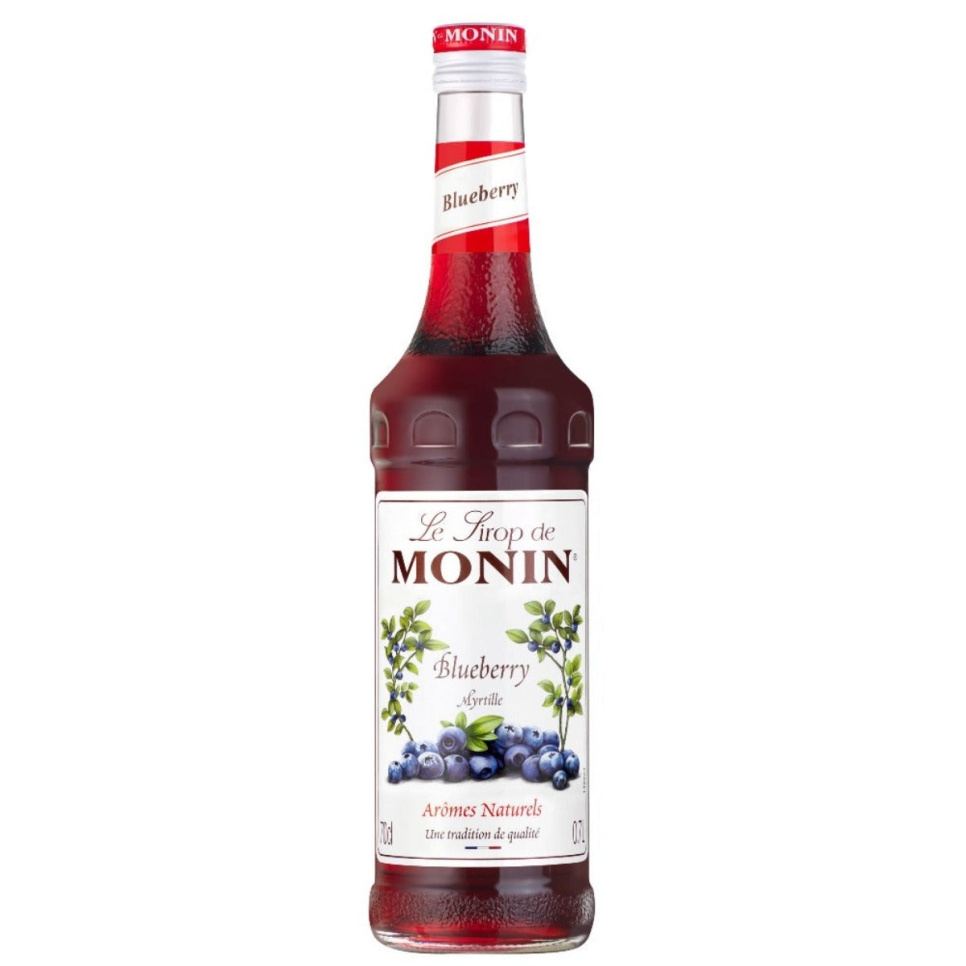 Monin Blueberry Syrup 70 cl in de groep Bar & Wijn / Bar Materiaal / Overig bar materiaal bij The Kitchen Lab (1083-30696)