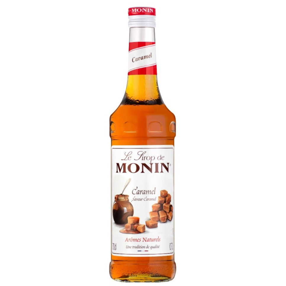 Monin Caramel Syrup 70 cl in de groep Bar & Wijn / Bar Materiaal / Overig bar materiaal bij The Kitchen Lab (1083-30702)