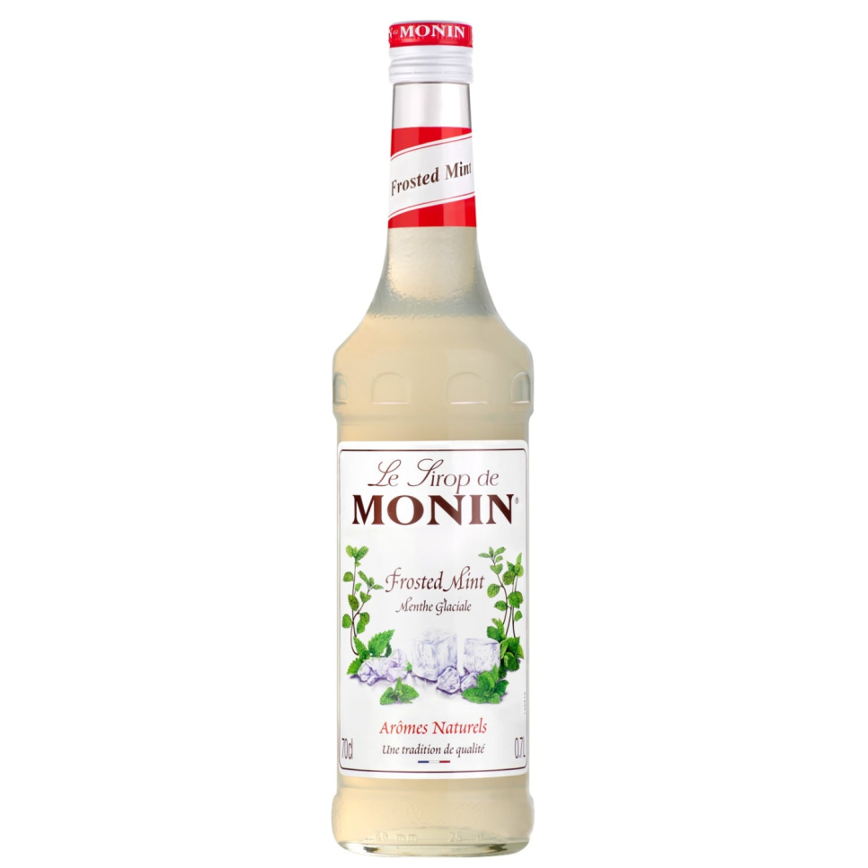 Monin Frosted Mint Syrup 70 cl in de groep Bar & Wijn / Bar Materiaal / Overig bar materiaal bij The Kitchen Lab (1083-30718)