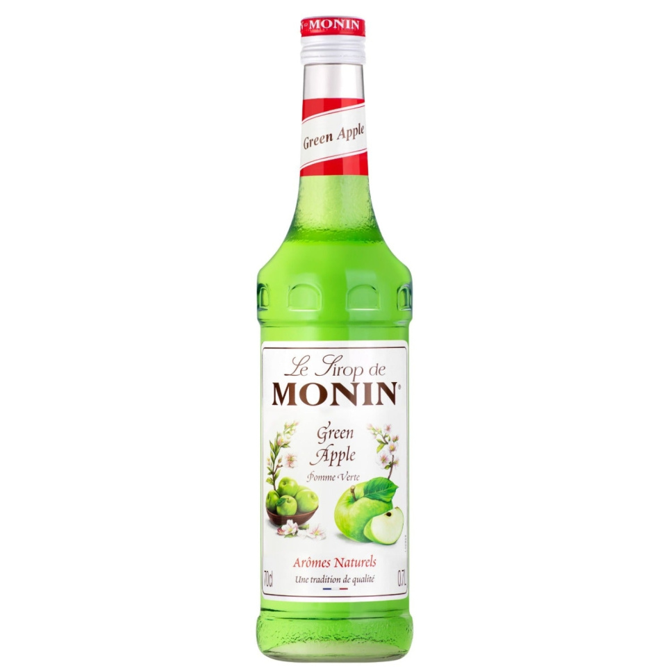 Monin Green Apple Syrup 70 cl in de groep Bar & Wijn / Bar Materiaal / Overig bar materiaal bij The Kitchen Lab (1083-30722)