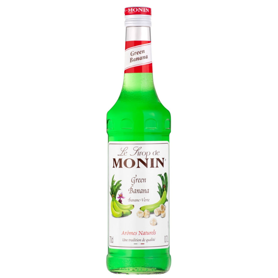 Monin Green Banana Syrup 70 cl in de groep Bar & Wijn / Bar Materiaal / Overig bar materiaal bij The Kitchen Lab (1083-30723)