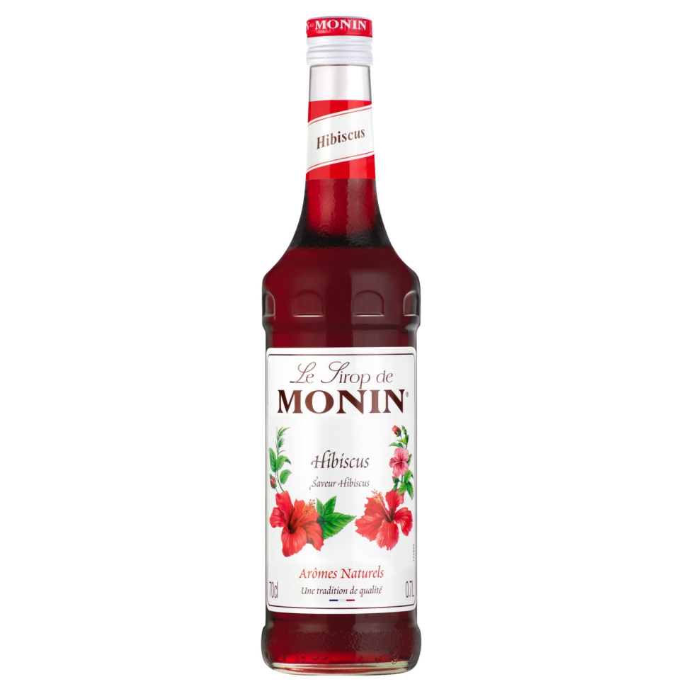 Monin Hibiscus Syrup 70 cl in de groep Bar & Wijn / Bar Materiaal / Overig bar materiaal bij The Kitchen Lab (1083-30727)