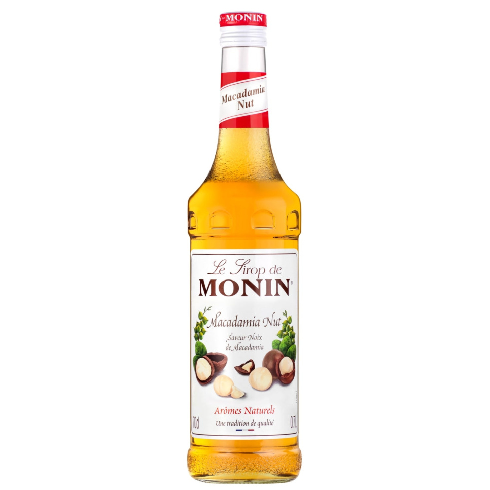 Monin Macadamia Nut Syrup 70 cl in de groep Bar & Wijn / Bar Materiaal / Overig bar materiaal bij The Kitchen Lab (1083-30737)