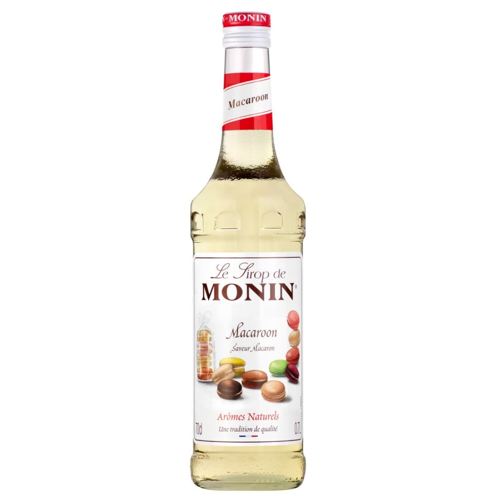 Monin Macaron Syrup 70 cl in de groep Bar & Wijn / Bar Materiaal / Overig bar materiaal bij The Kitchen Lab (1083-30738)