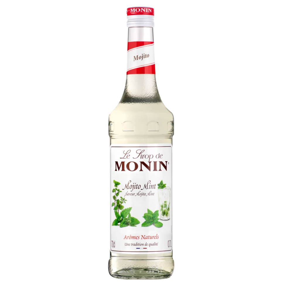 Monin Mojito Mint Syrup 70 cl in de groep Bar & Wijn / Bar Materiaal / Overig bar materiaal bij The Kitchen Lab (1083-30743)