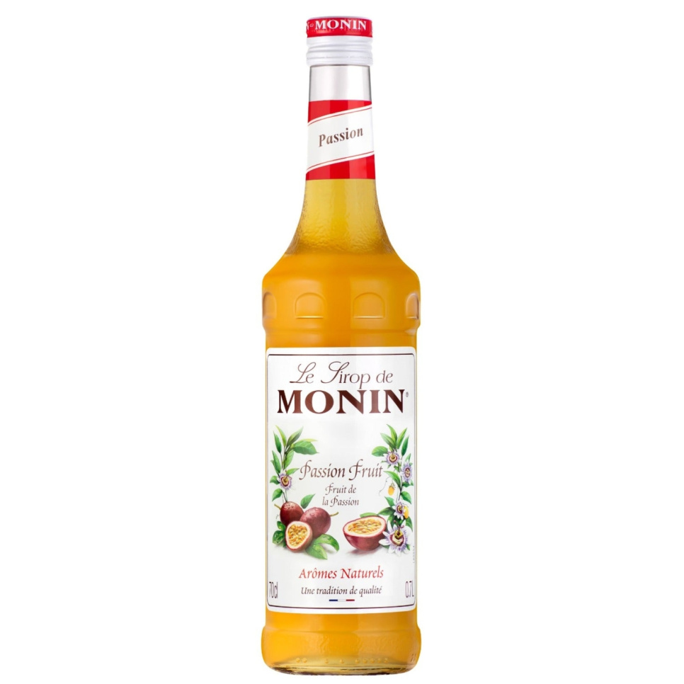 Monin Passionfruit Syrup 70 cl in de groep Bar & Wijn / Bar Materiaal / Overig bar materiaal bij The Kitchen Lab (1083-30749)