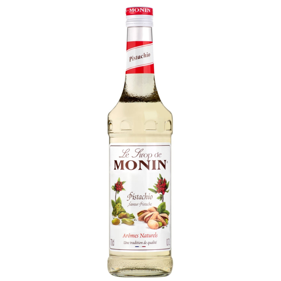 Monin Pistachio Syrup 70 cl in de groep Bar & Wijn / Bar Materiaal / Overig bar materiaal bij The Kitchen Lab (1083-30755)