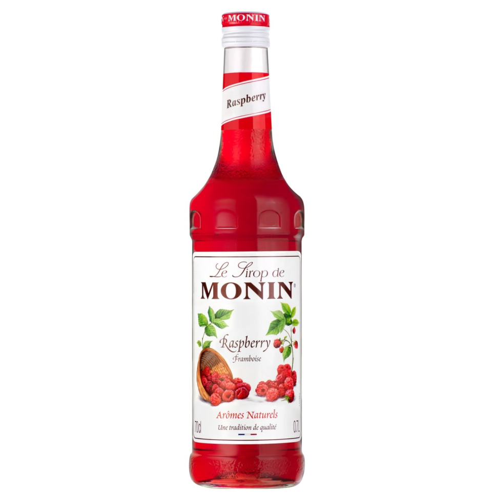 Monin Raspberry Syrup 70 cl in de groep Bar & Wijn / Bar Materiaal / Overig bar materiaal bij The Kitchen Lab (1083-30760)