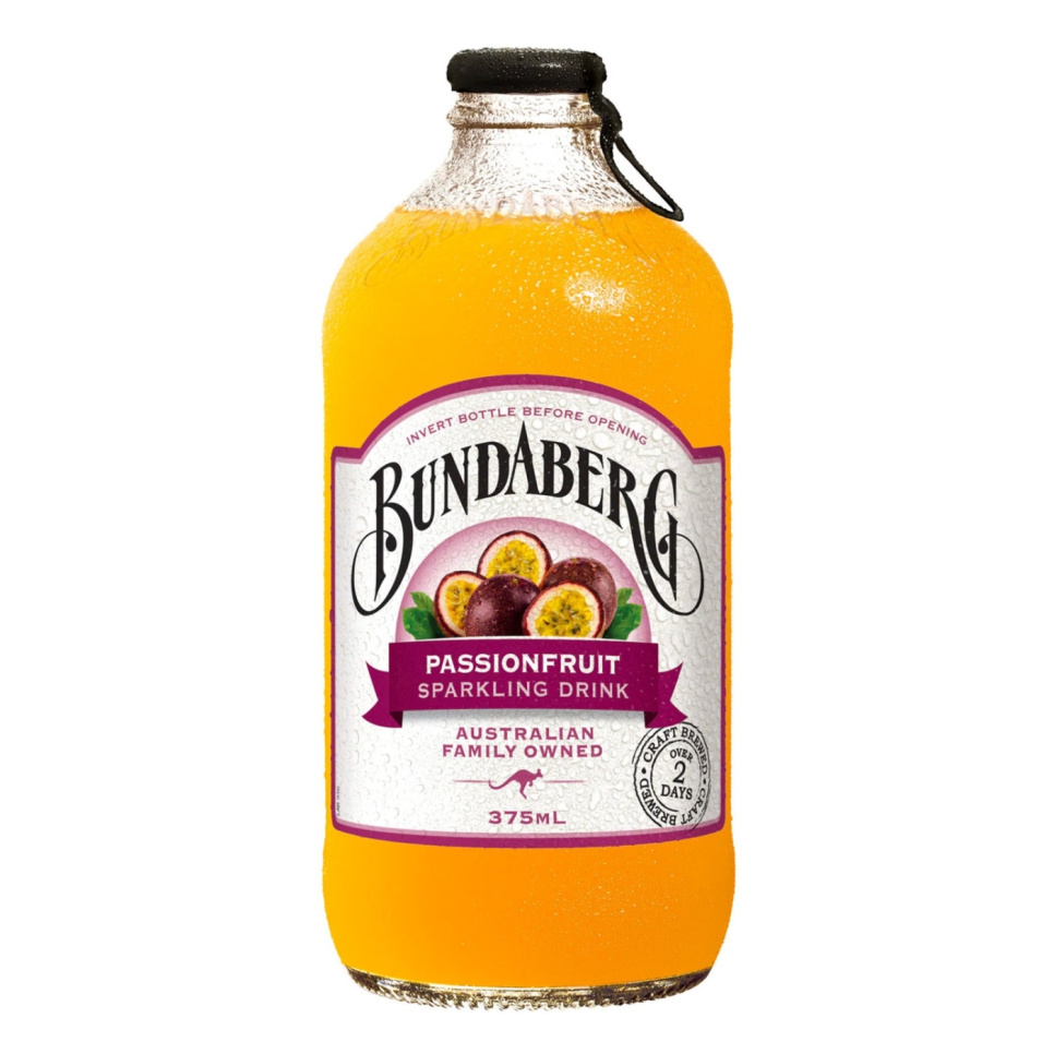 Bundaberg Passionfruit 37,5 cl in de groep Bar & Wijn / Bar Materiaal / Overig bar materiaal bij The Kitchen Lab (1083-30783)