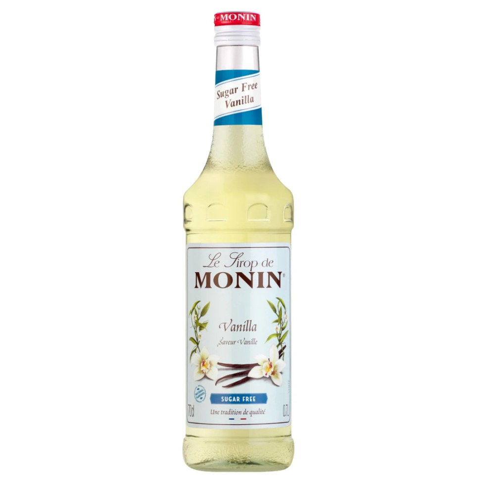 Monin Sugarfree Vanilla Syrup 70 cl in de groep Bar & Wijn / Bar Materiaal / Overig bar materiaal bij The Kitchen Lab (1083-30791)