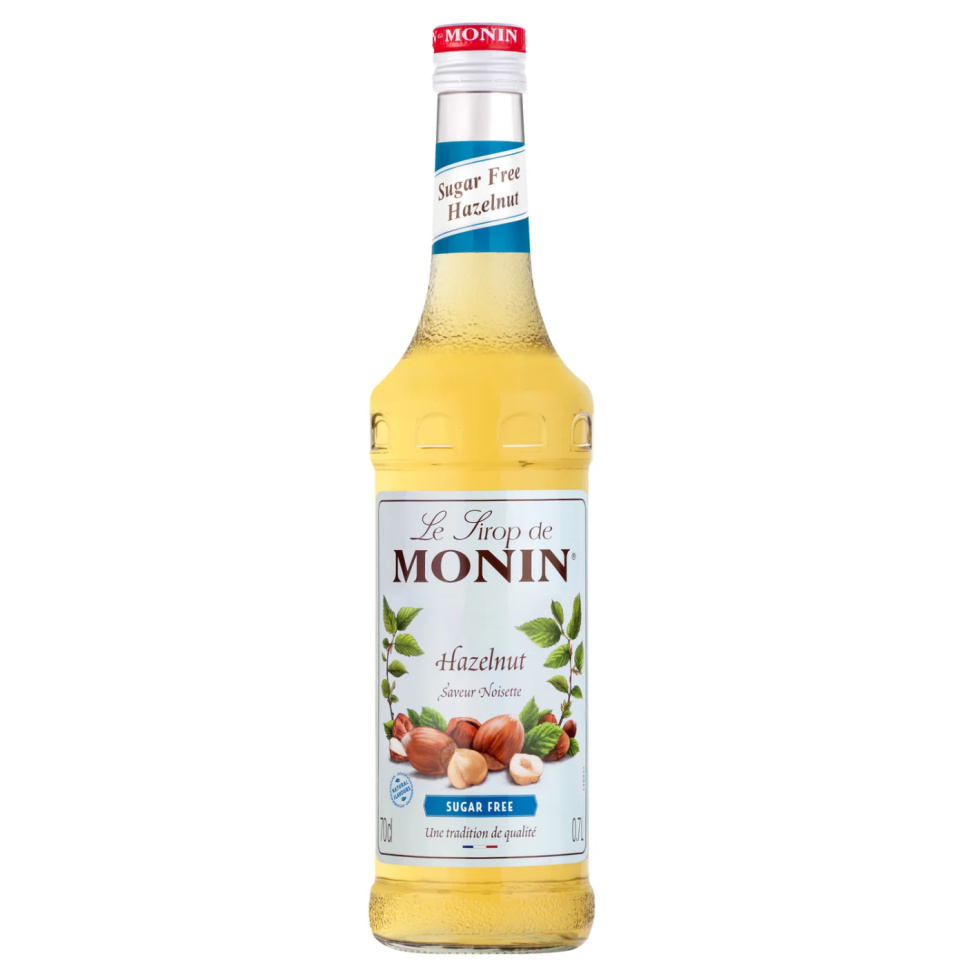 Monin Sugarfree Hazelnut Syrup 70cl in de groep Bar & Wijn / Bar Materiaal / Overig bar materiaal bij The Kitchen Lab (1083-30792)