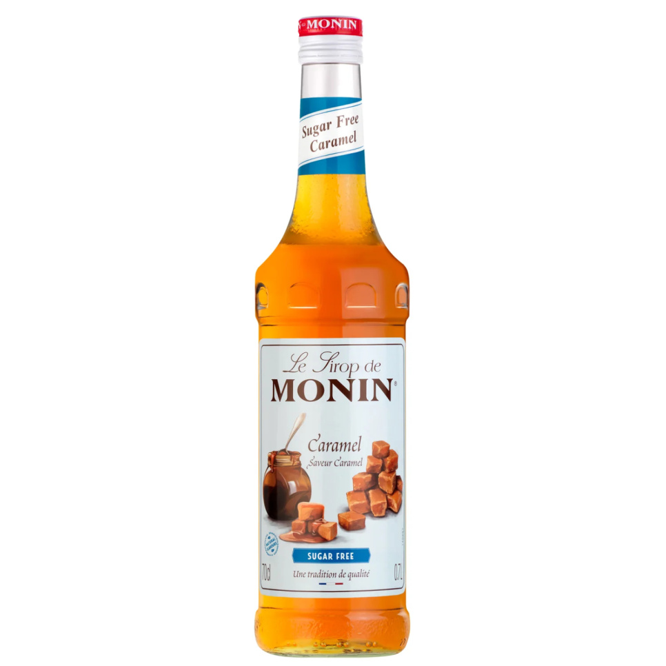 Monin Sugarfree Caramel Syrup 70cl in de groep Bar & Wijn / Bar Materiaal / Overig bar materiaal bij The Kitchen Lab (1083-30793)