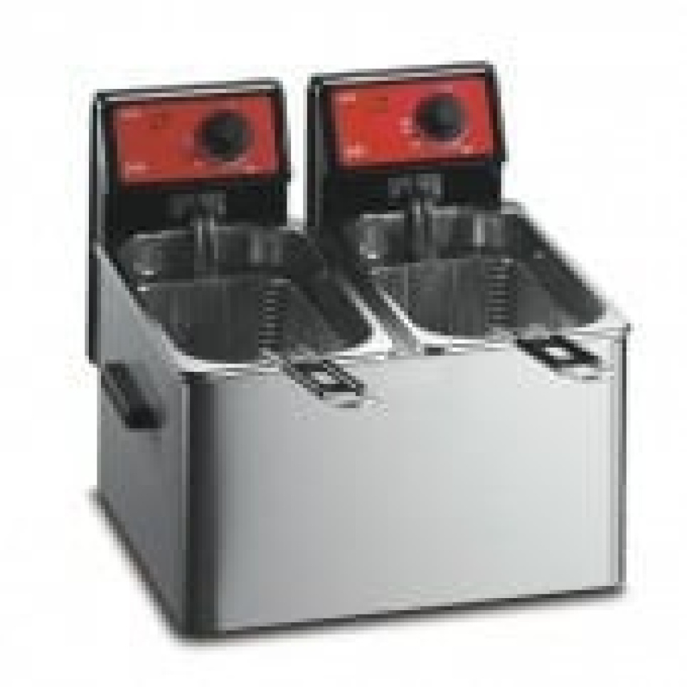 Friteuse, 4 + 4 liter - FriFri in de groep Keukenapparatuur / Verwarming & Koken / Deep fryers bij The Kitchen Lab (1099-12002)