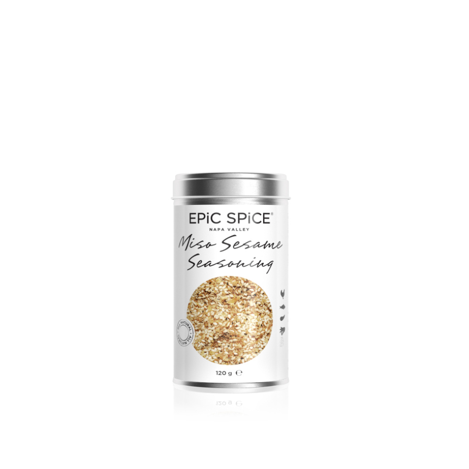 Miso Sesame Seasoning, 120gr - Epic Spice in de groep Koken / Specerijen & Smaakstoffen / Kruiden bij The Kitchen Lab (1282-30401)