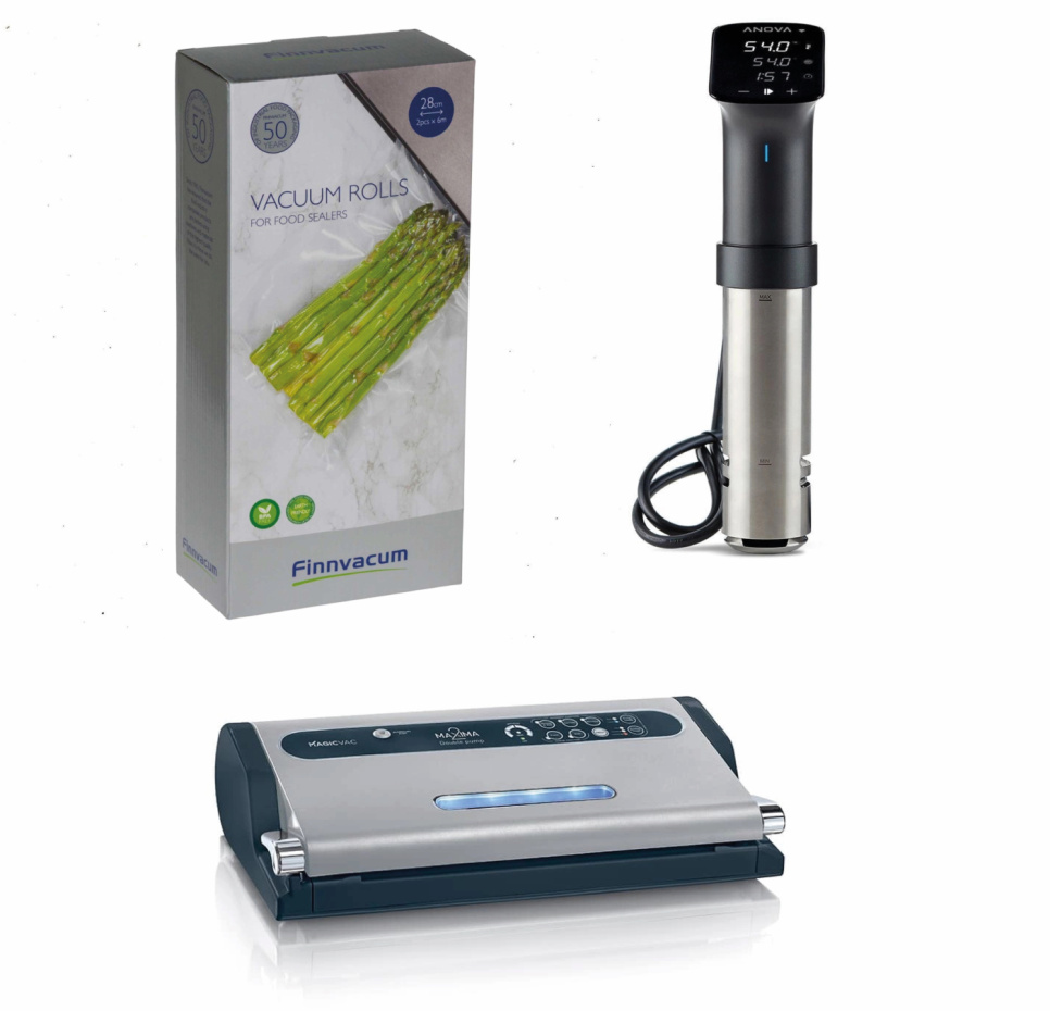 Anova Precision® Cooker Pro / Magic Vac Maxima 2 – Sous Vide Pakket in de groep Koken / Sous vide / Circulators bij The Kitchen Lab (1317-29354)