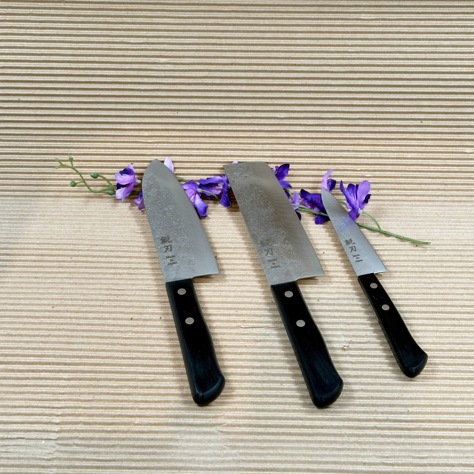 Messenset, Rustic, Petty, Nakiri & Santoku - Surudoi in de groep Koken / Keukenmessen / Messenset bij The Kitchen Lab (1450-30798)