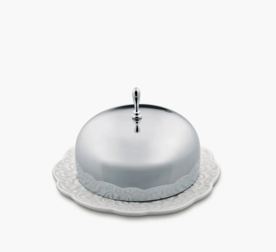 Dressed Butter dish - Alessi in de groep Tafelschikking / Borden, Kommen & Schotels / Vet bij The Kitchen Lab (1466-29585)