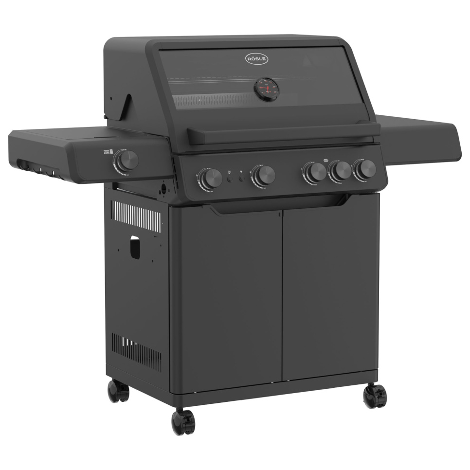 Gasbarbecue AllFlame Hero 4, 21000 W - Rösle in de groep Barbecues, Fornuizen & Ovens / Barbecueën / Gasbarbecues bij The Kitchen Lab (1544-30988)