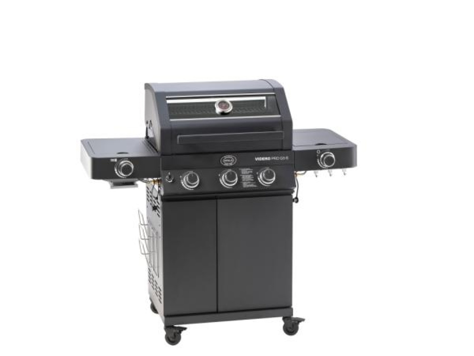 Videro PRO G3-S Vario+ gasbarbecue, 1700 W - Rösle in de groep Barbecues, Fornuizen & Ovens / Barbecueën / Gasbarbecues bij The Kitchen Lab (1544-30990)