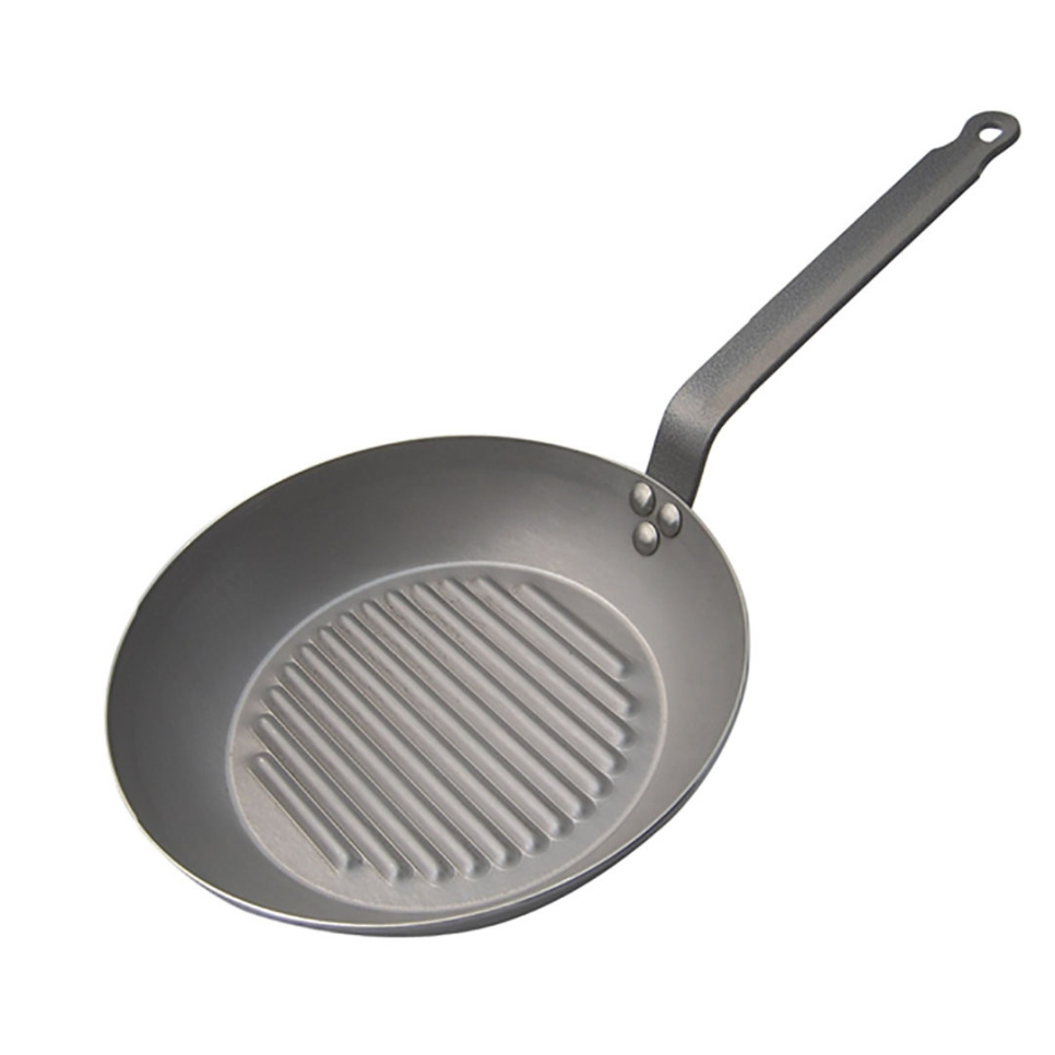 Grill Pan in koolstofstaal, carbone plus - de Buyer in de groep Koken / Koekenpan / Grill pannen bij The Kitchen Lab (1602-27353)